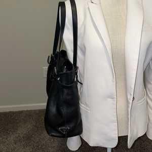 Authentic Prada Vintage Leather shoulder bag.  Purchased from Saks Fifth Avenue.